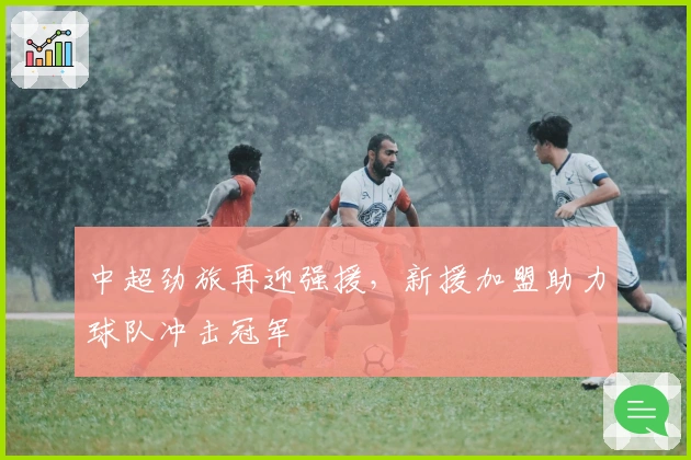 中超劲旅再迎强援，新援加盟助力球队冲击冠军